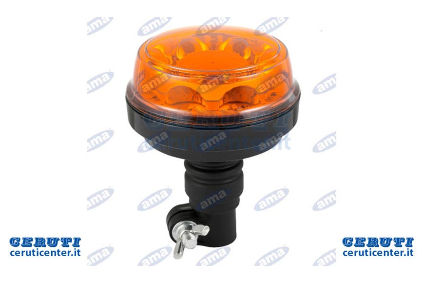 Girofaro A Led 12-24V Base Flessibile - Ama