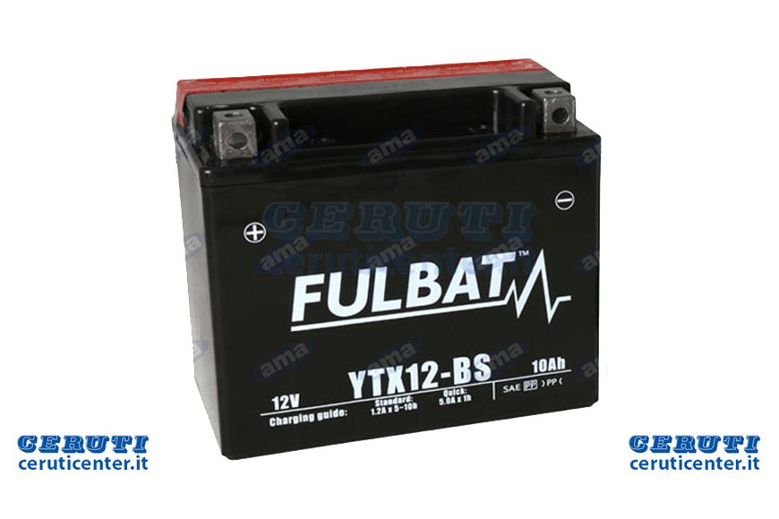 Batteria Cbtx12-Bs 12V/12Ah +- Kit