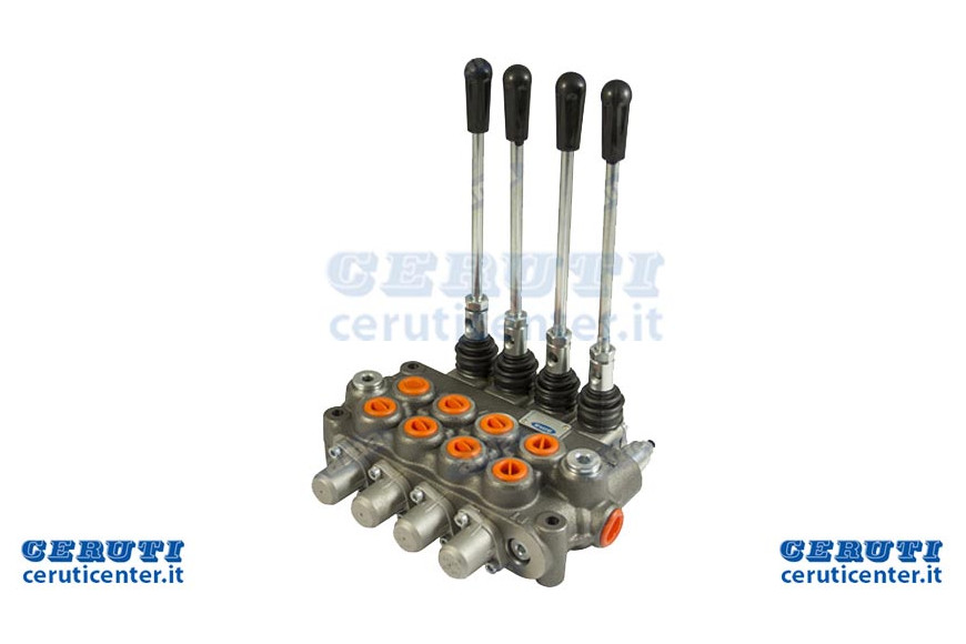Distributeur Modèle de base A 4 Double Effet Levers 40 Litres