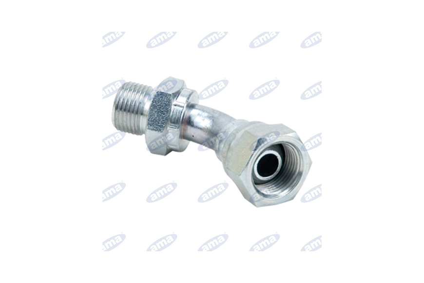 Adaptateur mâle / femelle 45 ° de 1/2 "