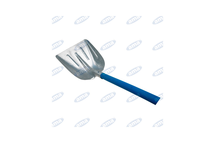 De la poignée saupoudrée de neige avec de l'aluminium supplémentaire