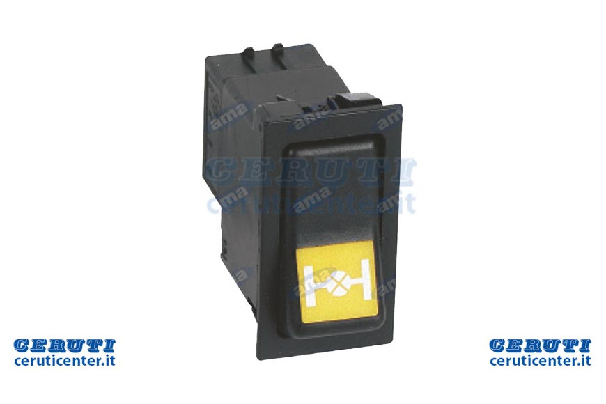Interruttore Basculante On-On 12V Tergicristalli - Ama