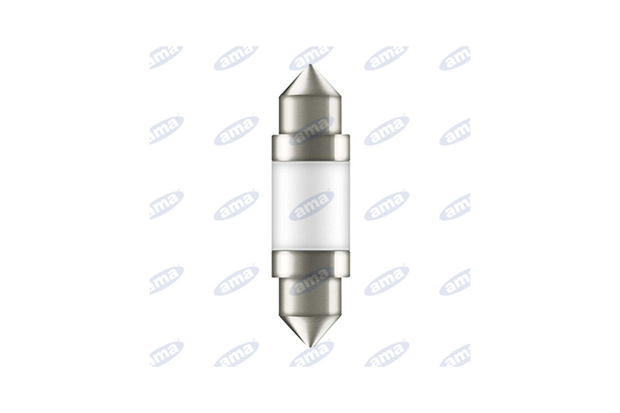 Bombilla LED de 12V 0.5W SV8.5-8 C5W luz blanca 6000K Blister 1PZ. sin Ece