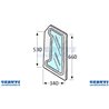 Cristal Adaptive Front de gauche Ford E Nh Ref. 82002185