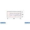 Cristallo Posteriore Inferiore Adattabile Rif. Orig. 0.9231.255.0