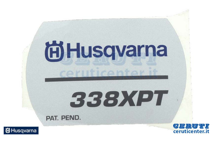 Decalcomania 338 Xpt - Originale Husqvarna - 544116503