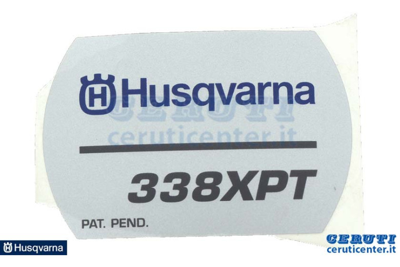 Calcomanía de XPT 338 - Original Husqvarna - 544 116 503