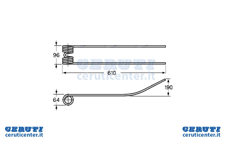 Zahn Girandatore Adaptable Cimac, Dondi