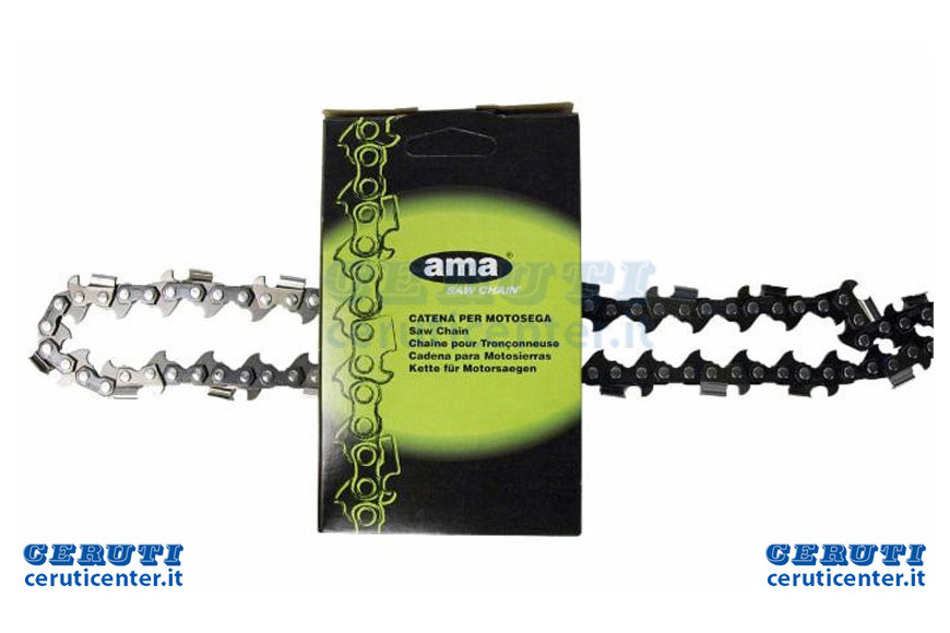 Catena Ama 3/8" Lp .043" - 1,1 Mm - 40 Maglie - Ama