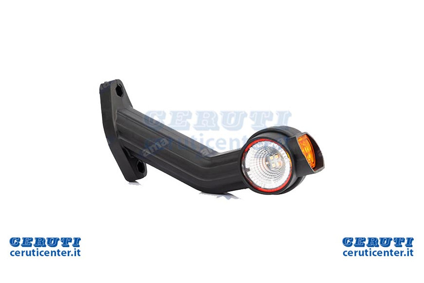 Light Of dimensions Dx 12-36V Led Flashlight Front, Side and Rear