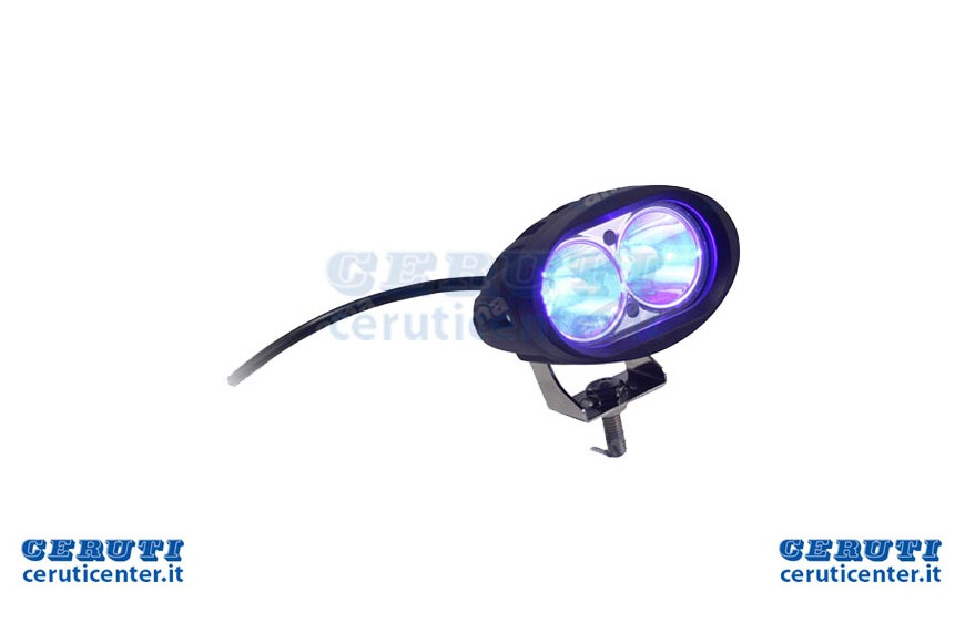 Faro travail Led Light Blue 10W 10-60V