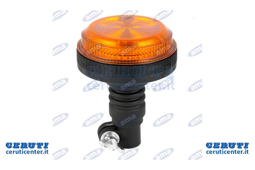 Girofaro A Led 12-24V Base Flessibile - Ama