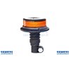 Girofaro A Led 12-24V Base Flessibile 18 Led - Ama