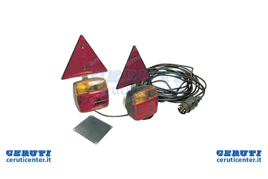 Kit lumières Avec magnétique Triangles 7,5M / 2,5M