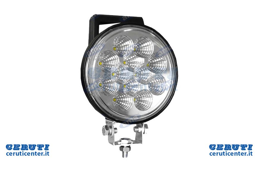Faro Lavoro Led 12-28V 4050Lm Fascio Lungo Con Int - Ama