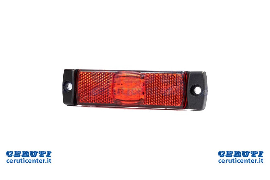 Lumière empreinte d'une LED rouge 12-36V