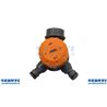 Double tap socket outlet 1/2 "-3/4"