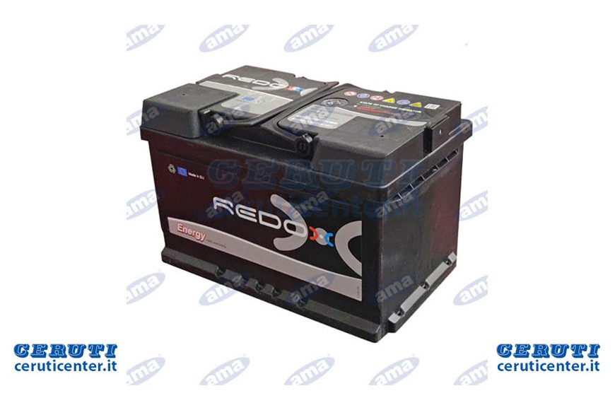 Battery 72Ah 690A 277X175X175 Right For Ford