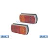 Left Rear Light LED 12-24V, Light Position, Direction Indicator, Stop, Reflector, License Plate Light