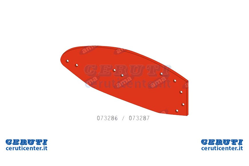 Versoirs 12 "/ 18" gauche