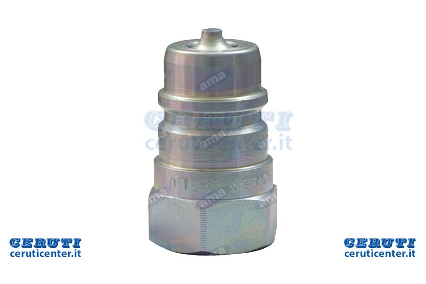 Raccord rapide A mâle Valve Push-Pull de 1/2 « NPT plus rapide