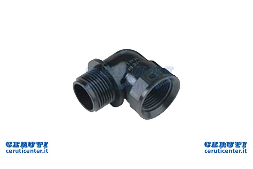 Ajustement de courbe de 90 ° 3/4 '' M / F