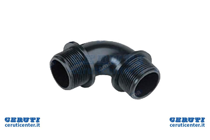 Coll Curved 90 ° Stecker / Stecker
