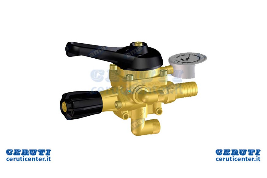 Commande avec régulateur Brass '' M 170 Ot '' - Capacité 150 L / min