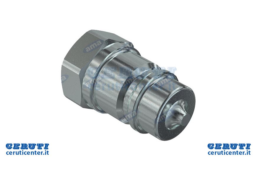 Innesto Rapido A Valvola Maschio Push-Pull Da 1/2" Faster