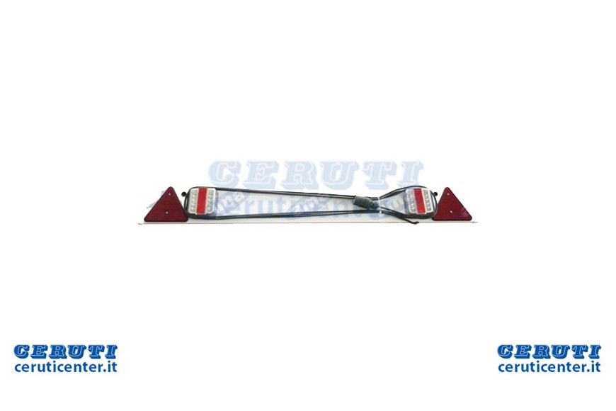 Pare-chocs 1,37m 12V PVC Led 12M 5 Poli