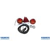 Kit lumières standard avec LED ronde lanternes
