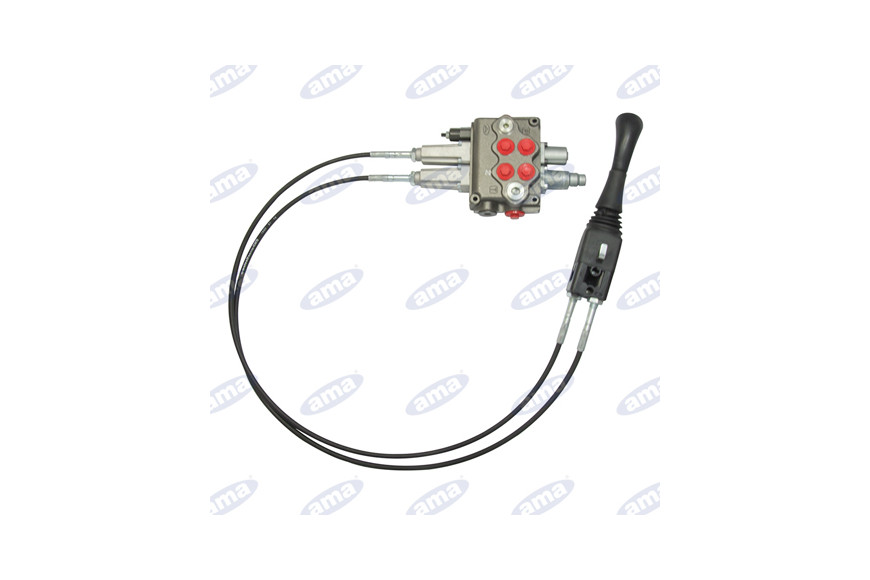Distributor Model Walvoil Sd5 2 Levers 1st 2nd Double Effect Double Effect float 40 Liters With Leverage Cloche And Cables L.150