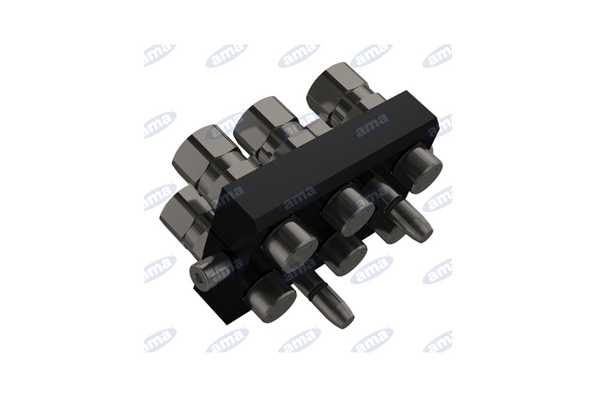 Plate Multiconnection Part Mobile From 1/2 "4 Lines Faster