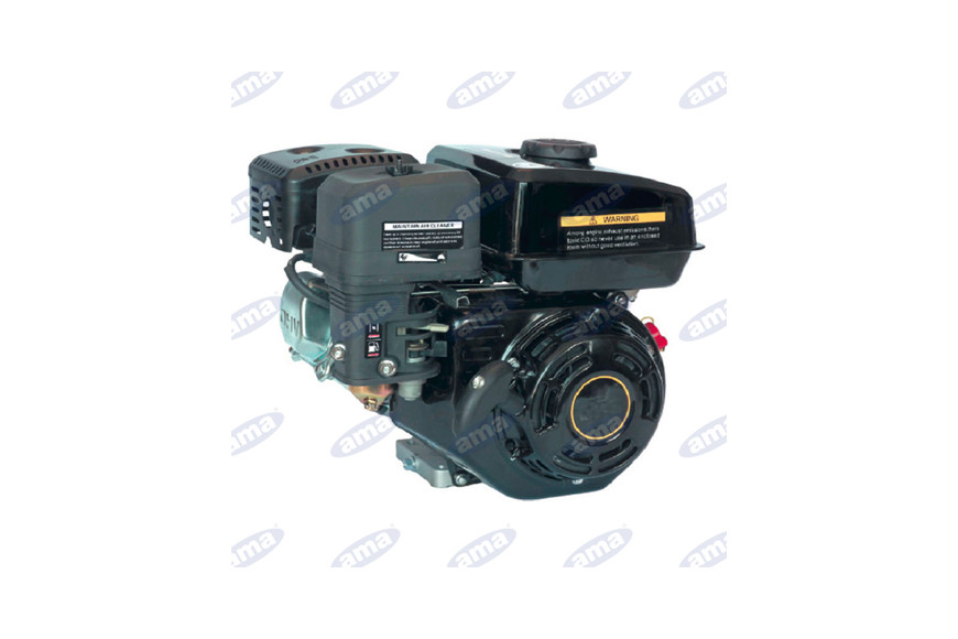 Un motor de 4 tiempos 196cc Ohv. 6,5Hp