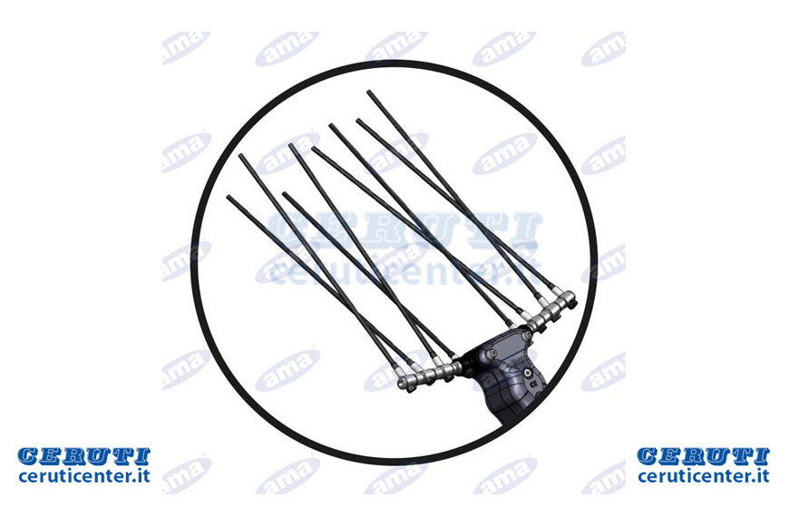 Astina Carbonio 350 Mm Per Abbacchiatore
