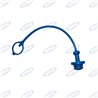 Pour couronner le plus rapide Raccord rapide femelle de 1/2 « Couleur Bleu