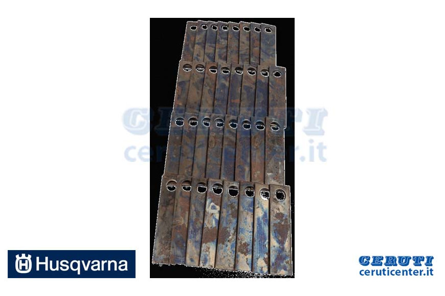 Dreschflegel Blades Kit 32Pcs - Original Husqvarna - 539 108 110