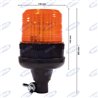 Girofaro Led Base Flessibile A Imbuto 12-80V - Ama