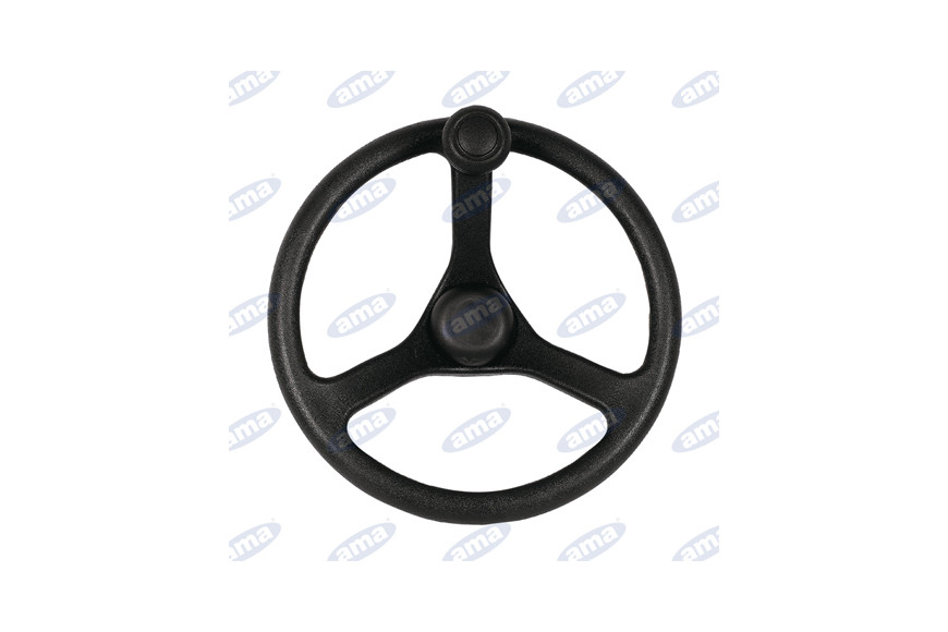 Direction diamètre de la roue 320 C6 avec le bouton