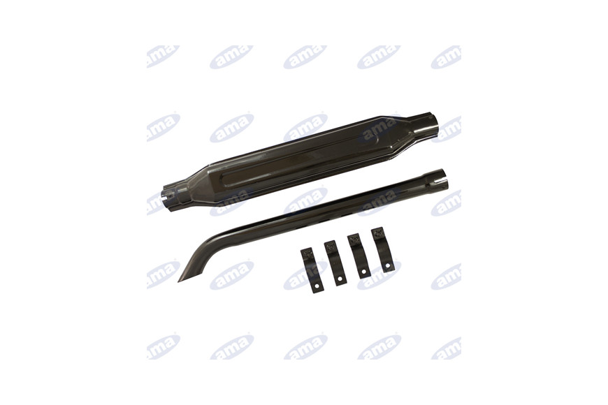 Silencieux Kit Quadro 03363 Adaptable A Réf. 5152184 Orig.