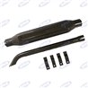 Silencieux Kit Quadro 03363 Adaptable A Réf. 5152184 Orig.