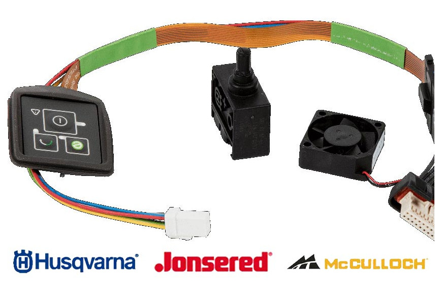 El conjunto de interruptor con arnés - Original Husqvarna - 593895801