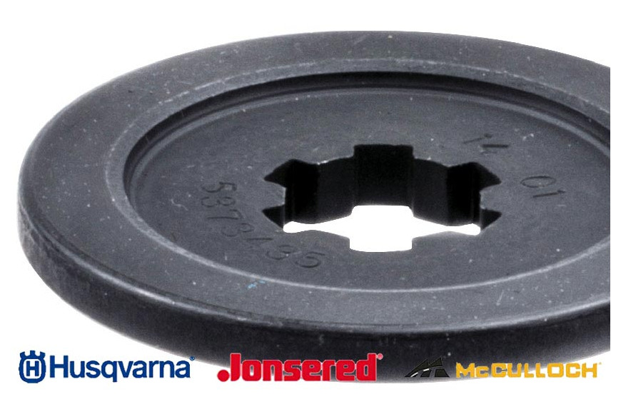 Flangia Di Supporto - 537343502 - sostituisce - 537343501 - Originale Husqvarna
