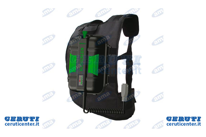 12V battery backpack