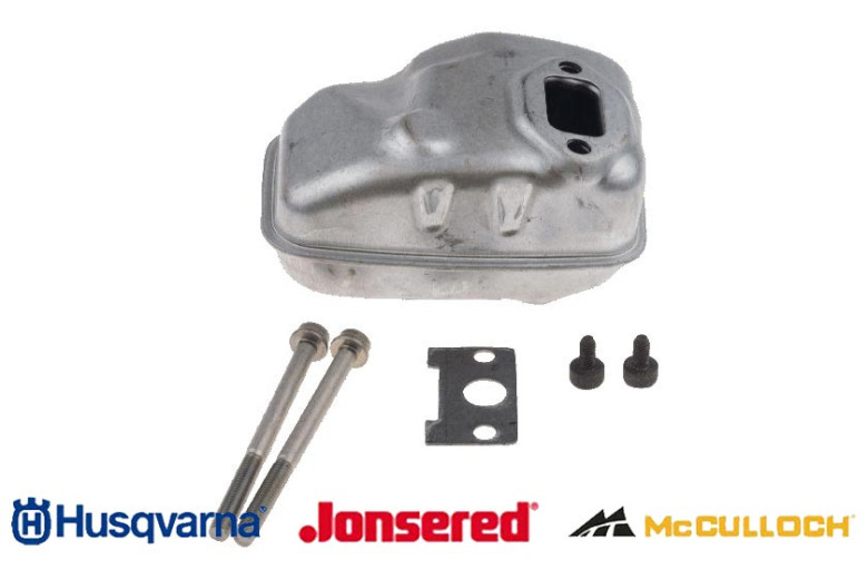 Kit Marmitta - 544390802 - sostituisce - 544390801 - Originale Husqvarna