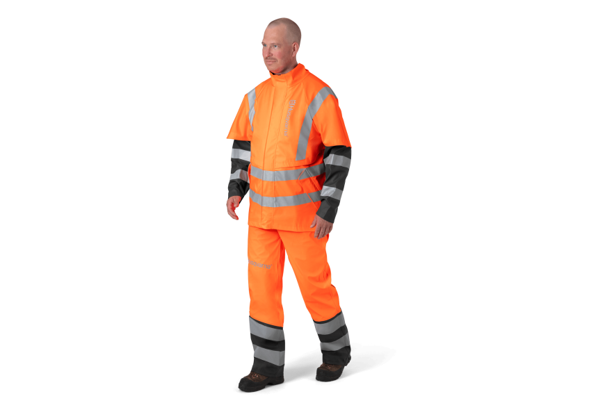 Pantalone impermeabile Husqvarna protect High-Viz - Functional