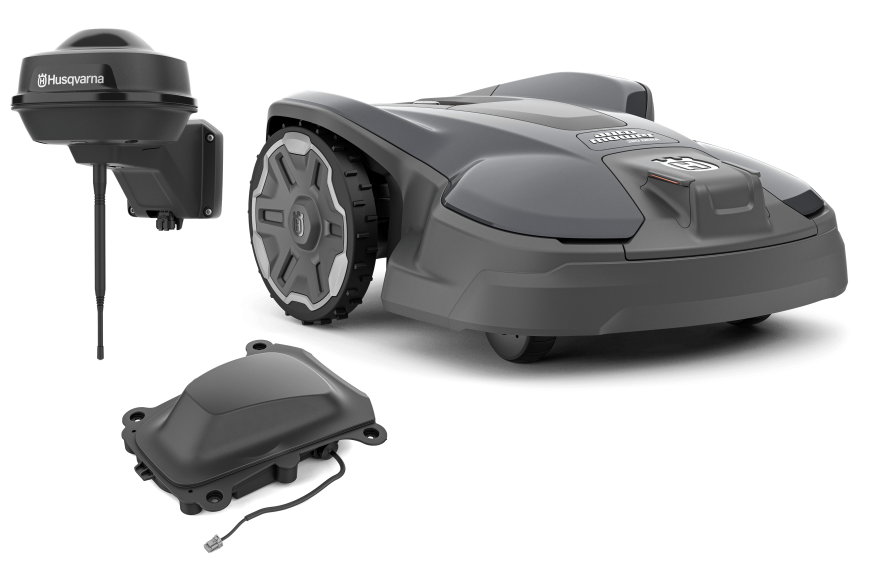 Robot tagliaerba Husqvarna Automower® 320 NERA + KIT Modulo EPOS™