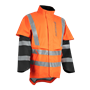 Giacca impermeabile Husqvarna Protect High-Viz - Functional