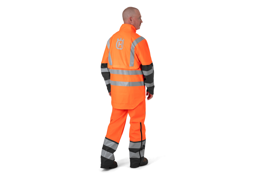 Giacca impermeabile Husqvarna Protect High-Viz - Functional