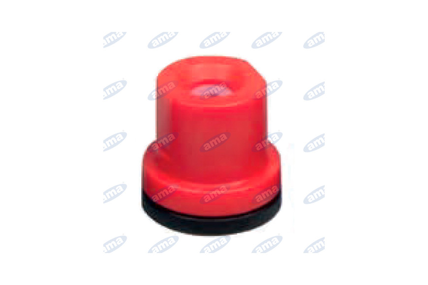 Ceramic Nozzle Cone 80 ° Iso Red